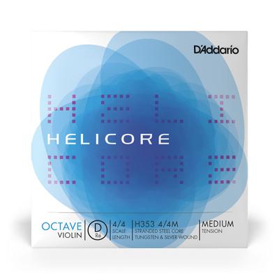 Helicore Octave D String for Violin H353 Medium Tension D'Addario (D3) 4/4M [ ]
