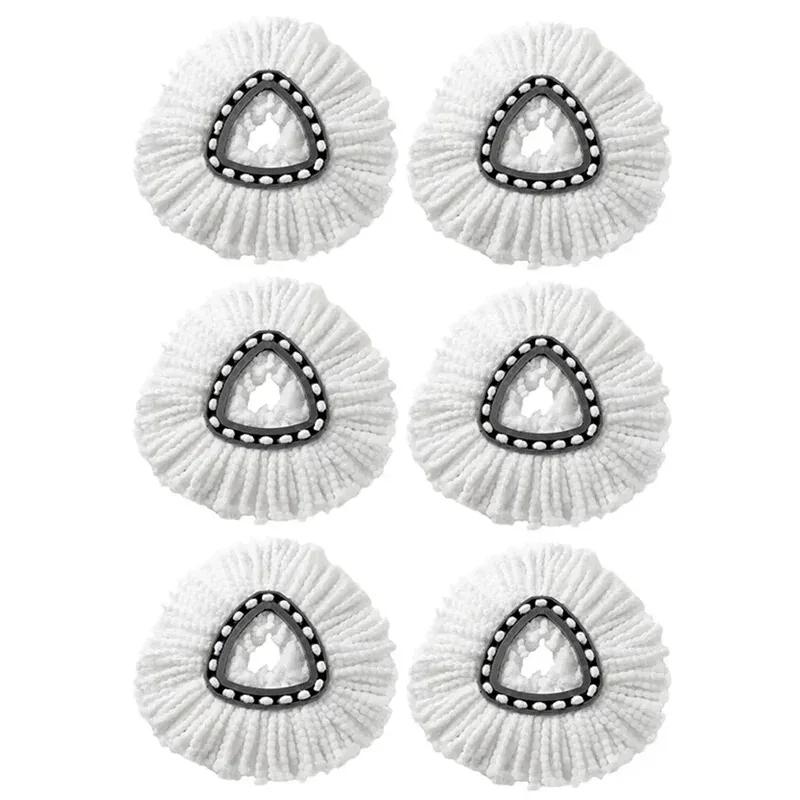 360 Rotating Mop Head Replacement Microfiber Spin Floor Mop Cleaning Head For Vileda O-Cedar Mop Household Cleaning Tool