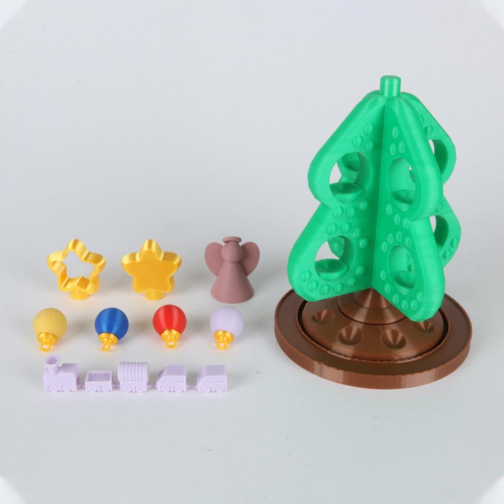 Children's Christmas Tree Toy Set With Hanging Decorations
