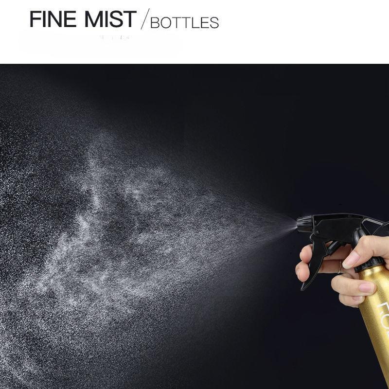 200/300/500ML High Pressure Continuous Hairdressing Spray Bottle Atomizer Portable Container Beauty Barber Hairdresser Bottle