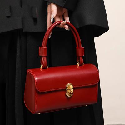 Luxury Bridal Red Wedding Bag High Quality Largr Capacity Handbag Korean Temperament Elegant Women's Versatile Shoulder Bags