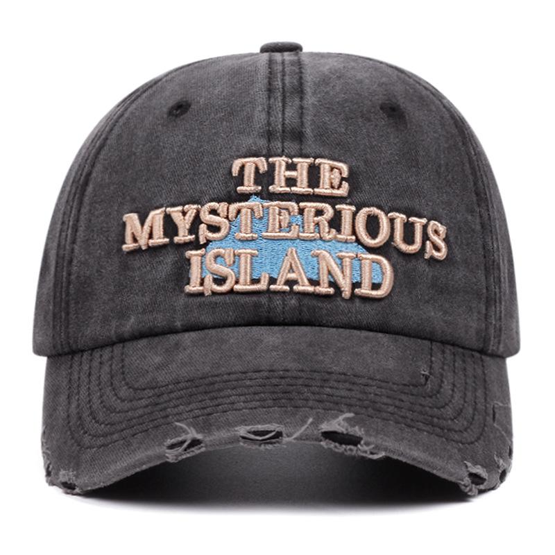 FashionSummer Outdoor Sun Hat Vintage Versatile Letter Embroidery Baseball Hats BreathableNew Unisex Peaked Caps Hip Hop Dad Hat