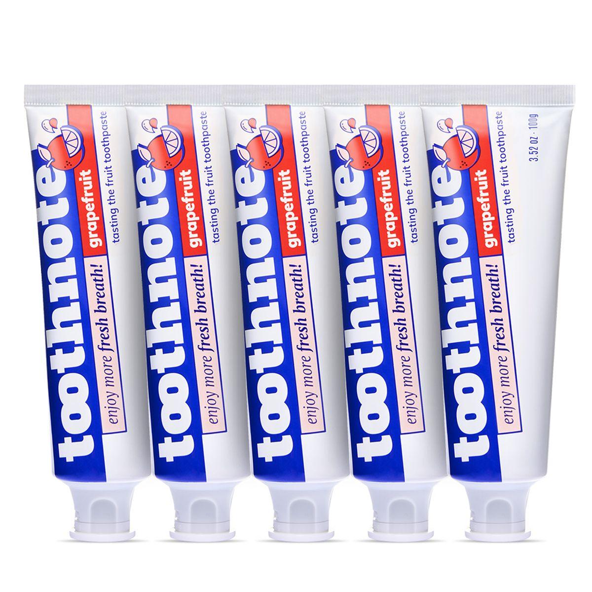 Moisture Therapy Toothpaste Grapefruit Scent 100g 5 Packs