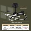 Modern Minimalist Ceiling Fan with Full-Spectrum LED Light