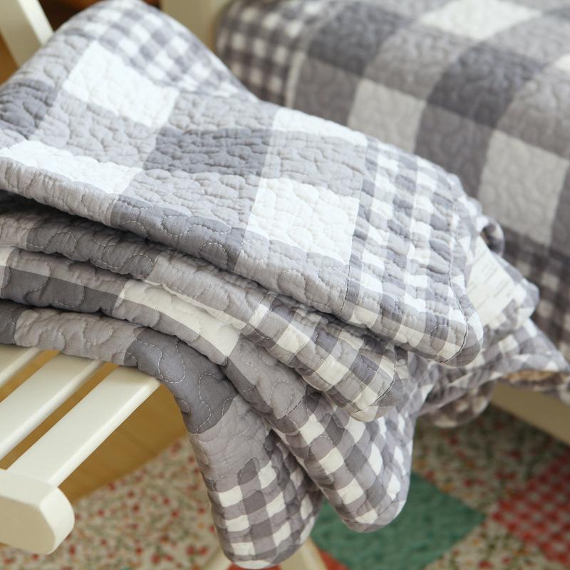 Washed Cotton Geometric Pattern Sofa Cushion Fabric Cotton Anti-slip Simple Modern Four-season Universal Sofa