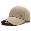 New baseball cap men's cap sun protection sun hat versatile trendy hat versatile canvas solid color hat