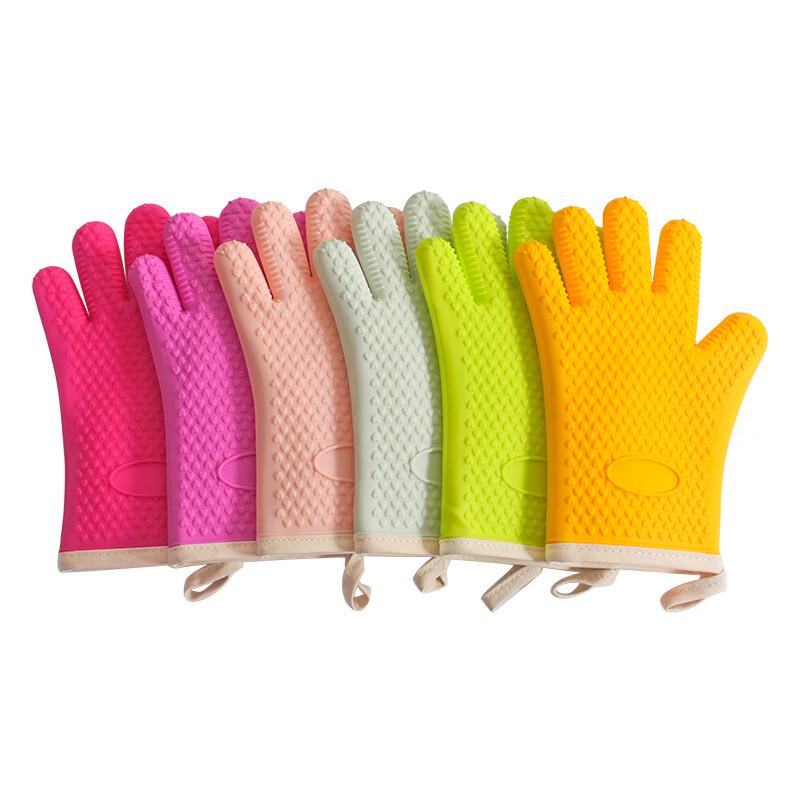 MDNG Five-Finger Double-Layer Silicone Oven Glove