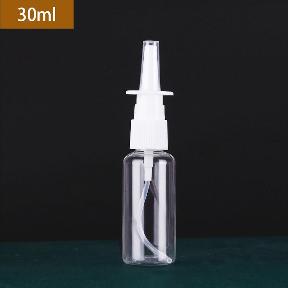 

5 шт. 5/10/20/30 мл пластиковый пустой назальный спрей-насос белые пластиковые флаконы-спрей для носа многоразовые флаконы для упаковки аксессуары