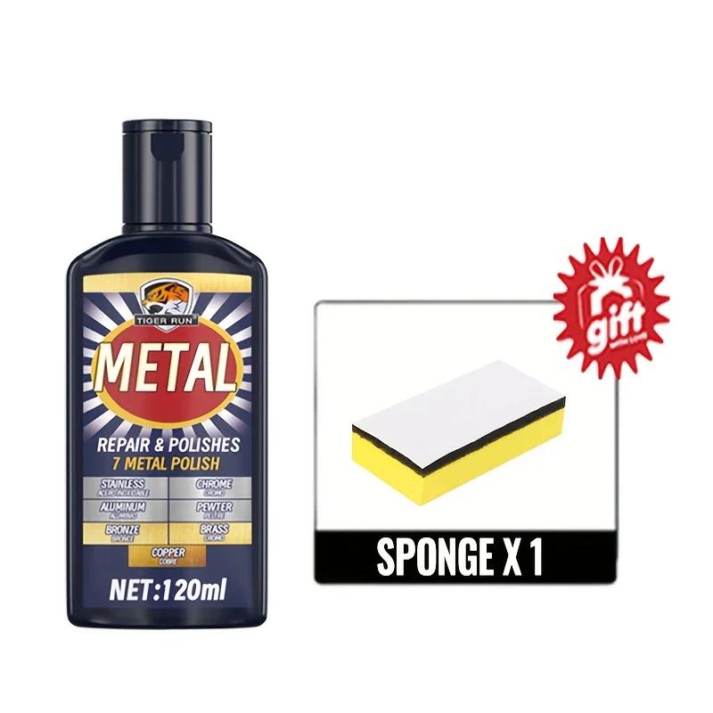 Metal Polishing Paste-Suitable for Polishing and Refurbishing Stainless Steel, Ceramics, Aluminum, Brass, and Chrome-Plated Surf