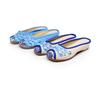 Floral Embroidered Summer Flat Slippers for Women