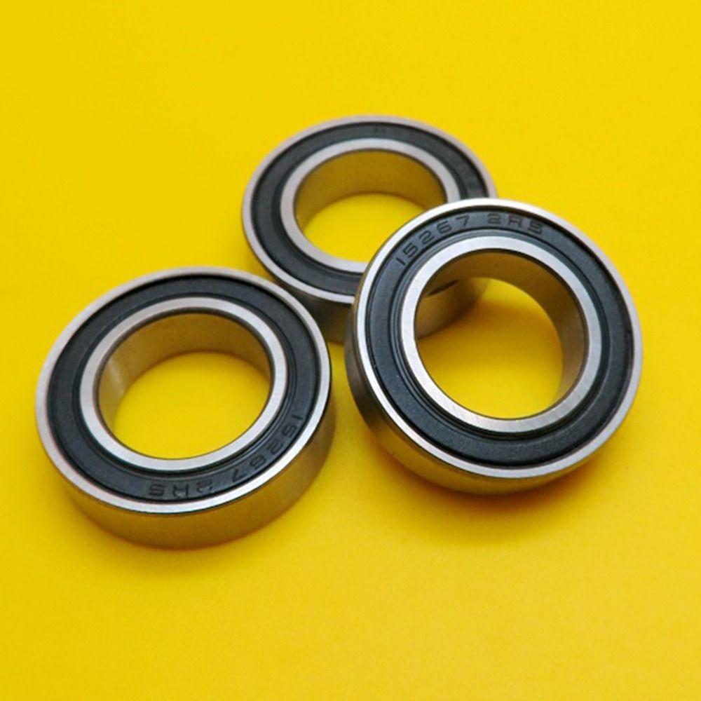 4PCS ocelové pryžové těsnění 15x26x7 mm 15267-2RS Kuličková ložiska Čerpadlo Průmysl