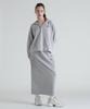 AVIREX FADE WASH CADET PATCH H Z HOOD PARKER light gray