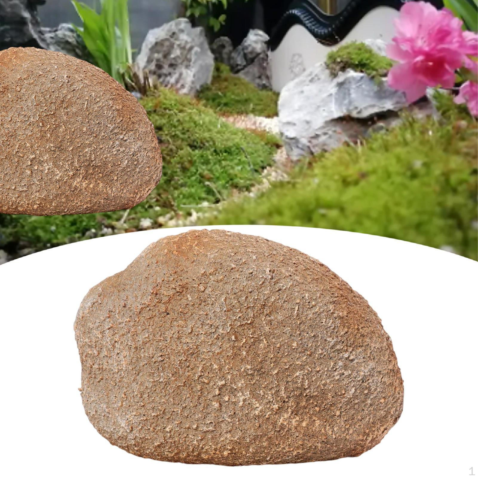 

Искусственный камень Поддельное украшение, Легкий реквизит Имитация альпинария Реалистичный пенопласт для жёлтый