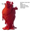 Dark Decor for Haunted House 3D Printed Human Heart Model, Anatomical Figurine, Decorative Sculpture Creative PLA with Dripping Blood Design