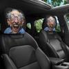 2PCS 2 Pcs Set Car Seat Headrest Protector 2D Printed Auto Head Rest Cover  Car Interior Decoration