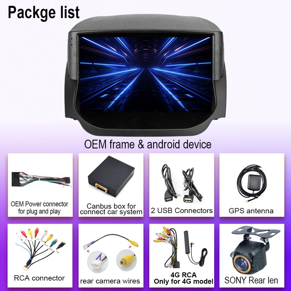 Android 14 For Ford EcoSport Eco Sport 2014 - 2018 Auto Wifi Radio Stereo Multimedia Player GPS Navigation Wireless Carplay Dvd