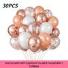 30-Piece 12-Inch Balloon Set for Birthday, Wedding, and Party Decorations