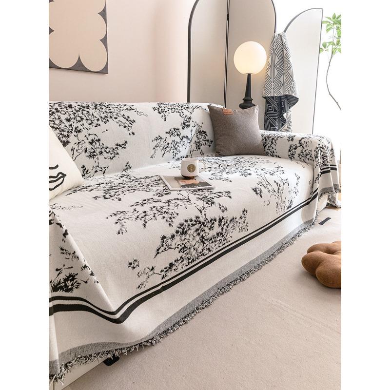 Chenille Sofa Towel Cover Cloth Universal Four Seasons Universal Sofa Cushion Cover Non-Slip Cover Blanket Anti-Scratching