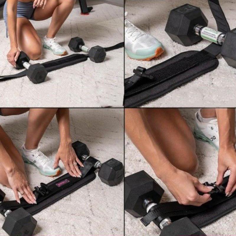 Weighted Belt Weighted Waist Training Belt Adjustable Resistance Ergonomic Design Exercise Hip Thrust Hip Training Belt