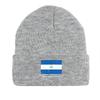 Nicaragua Flag Warm Knit Cap Beanie, Patriotic Man Cap Warm Stretchable Casual Bobble Hat Knitted Cap Beanie