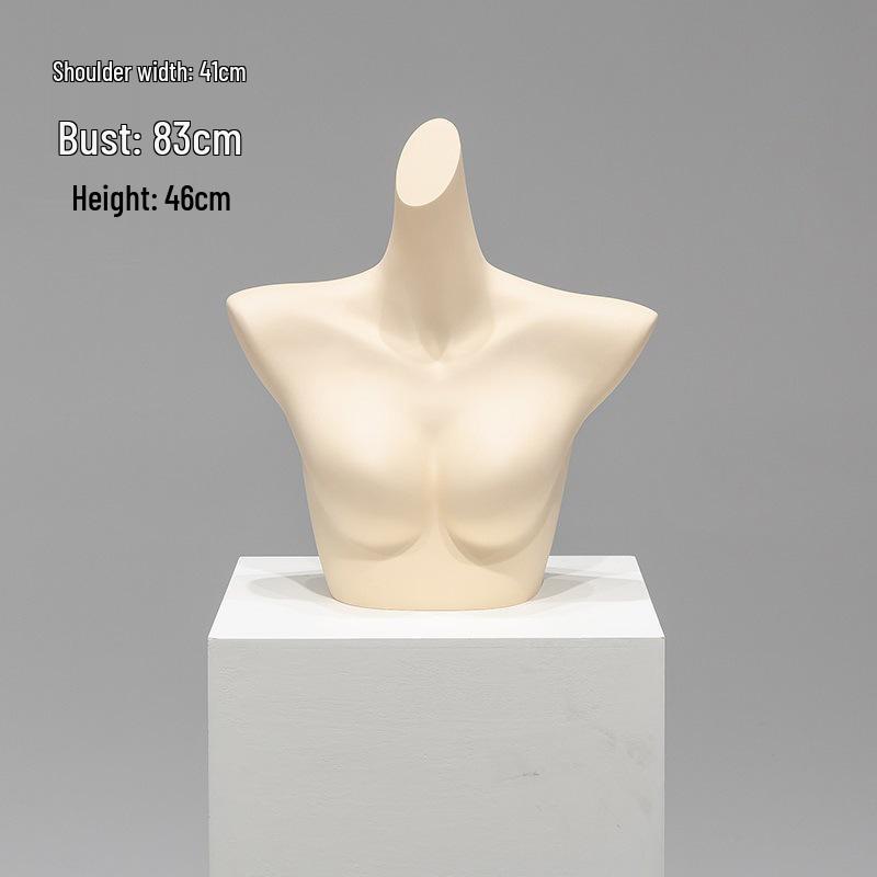 Unisex Torso Mannequin: Female & Male Underwear Display Stand