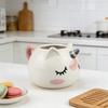Regenbogen-Einhorn-Kaffeebecher, hitzebeständige Keramik, großes Fassungsvermögen, geeignet für Erwachsene und Kinder