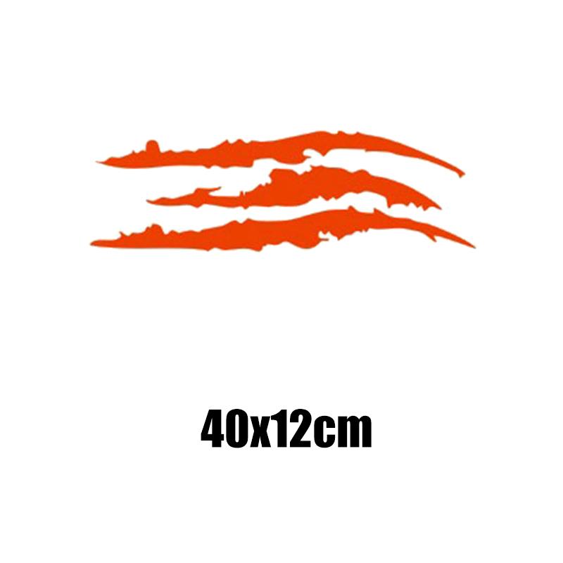 Naklejki ślady pazurów samochodu zestaw Uniwersalne winylowe naklejki na reflektory samochodowe, maskę, naklejki dekoracyjne na karoserię, hurtownia akcesoriów samochodowych