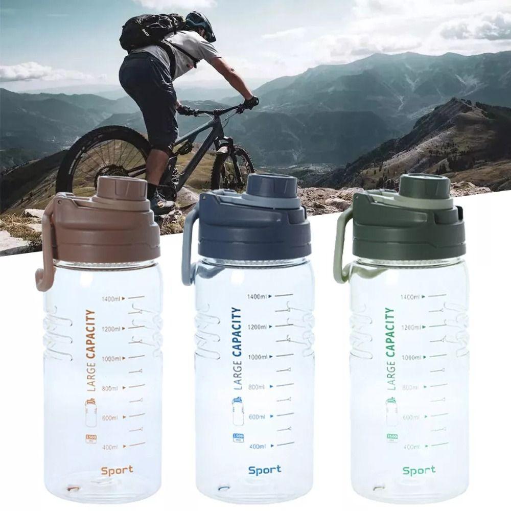 1.5L Clear Drink Bottle Leakproof Travel Kettle New Sports Water Bottle