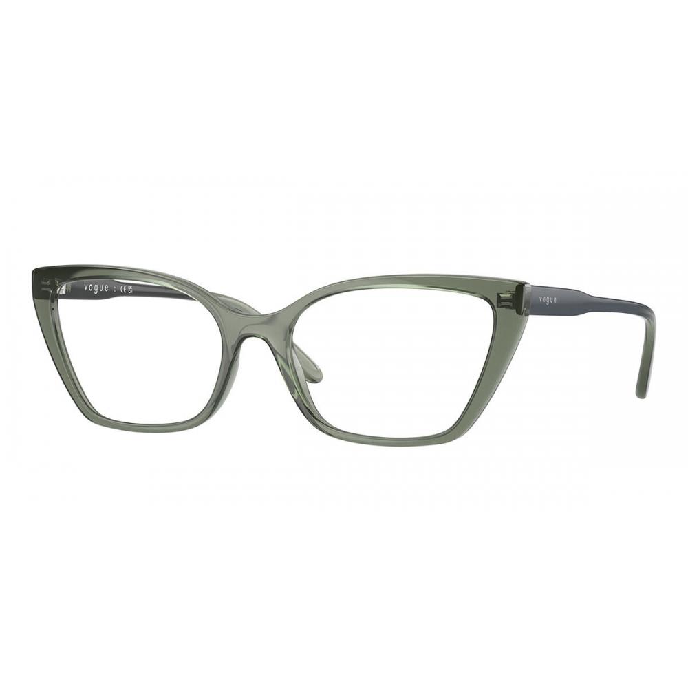 

Vogue Eyewear Vo5519 3086 Women Eyeglasses Transparent Green/52