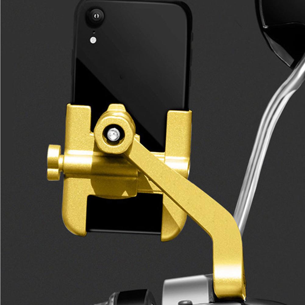 Hliníková slitina Držák na kolo na mobil Držák na motorku Držák na zpětné zrcátko Držák na GPS Stojan na kolo pro