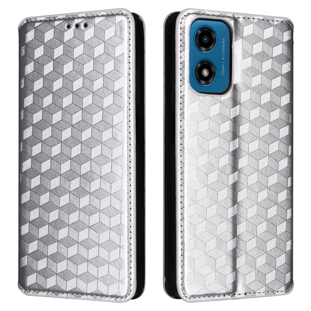 For Motorola Moto G04 4G/G04s 4G/G24 4G/G24 Power/E14 4G Case Leather Flip Wallet Phone Cover