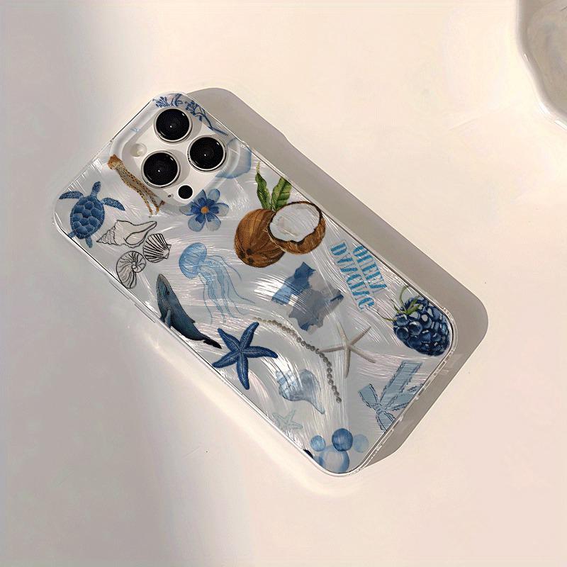 Coconut Ocean Elements And Starfish Phone Case For Xiaomi Poco X7 X6 X5 M6 Pro F7 Mi 11 Lite 5G 14T 13T Shockproof Bumper Cover