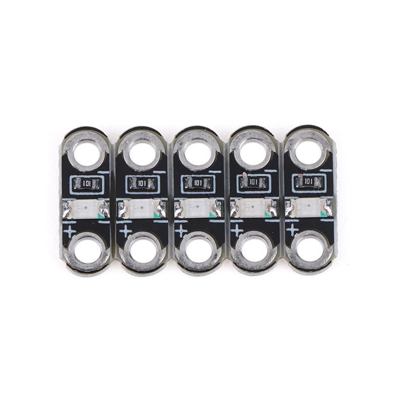 5 stk. Høj Kvalitet 3-5V 40mA Lilypad LED Orange/Gul/Grøn/Hvid/Blå/Rød Lille LED Lys Modul Til DIY Kit 3V-5V SMD DIY Kit