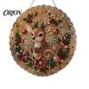 Weihnachts-Kamin-Hängedekoration, Kunst-Set mit Kunstperlen, Bastelset zum Malen mit Strasssteinen und Edelsteinen, Nikolaus-Baum, Außensocke, Elchmuster, Sonnenfänger