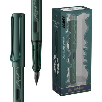 Lamy Slytherin Fountain Pen   Special Edition   House Engraving   Ef Size   Lamy