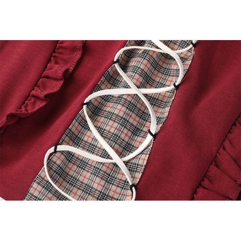 Cosplay Halloween cos fairy tale costume Little Red Riding Hood costume Andersen selling matches little girl fairy tale character costume