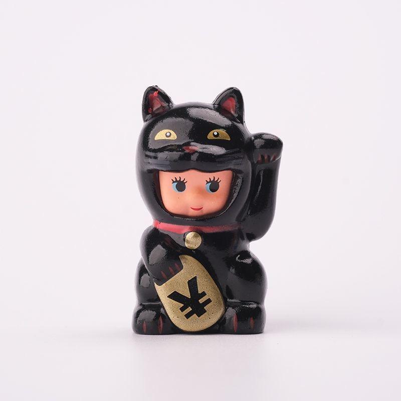 Kewpie Anime Figure Cross-dressing Doll Lucky Cat Fuji Mountain Cherry Blossom Collection Ornaments Blind Box Toys Kids Gifts
