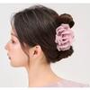 Double-sided Rose Flower Mesh Clip At The Back of The Head Shark Clip HeadwearHair Clip Hair Accessory