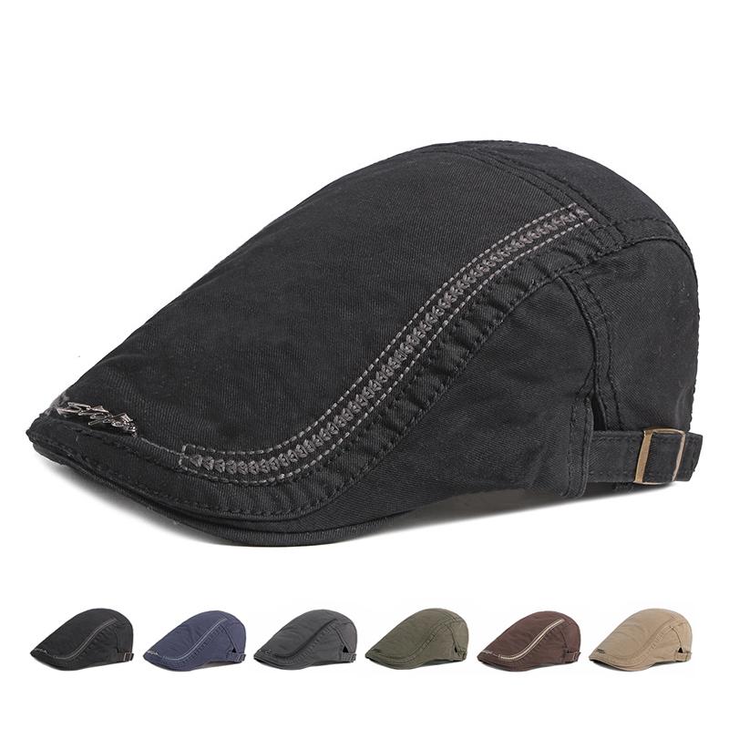 

Кепки газетчика, мужские хлопковые береты, весенне-летние кепки, женские британские ретро-плоские кепки, шляпы художников Gatsby, Gorro Hombre Boina