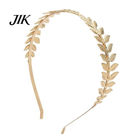 Versatile Leaf-themed Headband Greek Goddess Gold Leaf Branch Hair Hoop Bridal Wedding Headpiece Crown Accessories Queen Costume Accessory золотистый