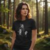 Freyja Wikinger T-Shirt Pagan Kleidung Baumwolle Alternative Geschenke Vintage Vielseitig Bequem Herren Dehnbar