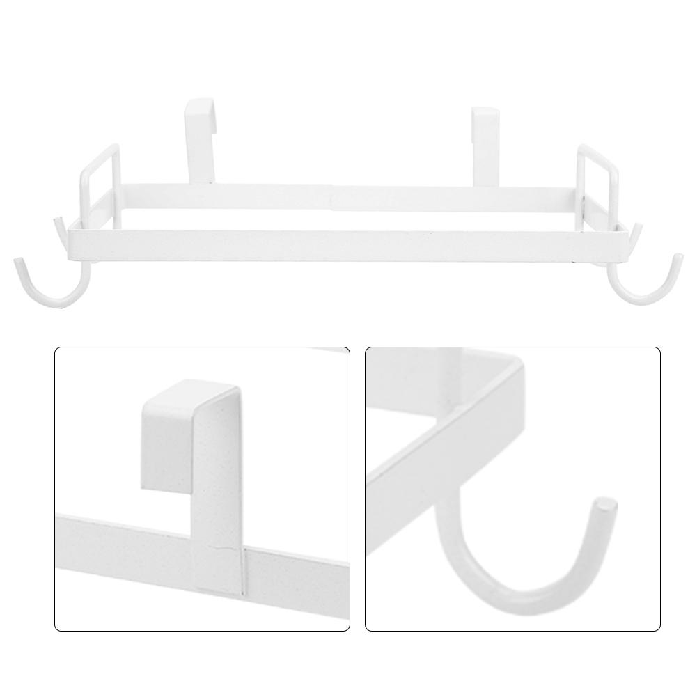 Household Hanging Iron Garbage Bag Rack Stand Bracket Trash Storage Holder Kitchen Accessory