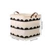 Foldable Storage Laundry Basket Organizer Dirty Clothes Bag Home Cotton Linen Square Dirty Clothes Anti-Dust Big Capacity Basket