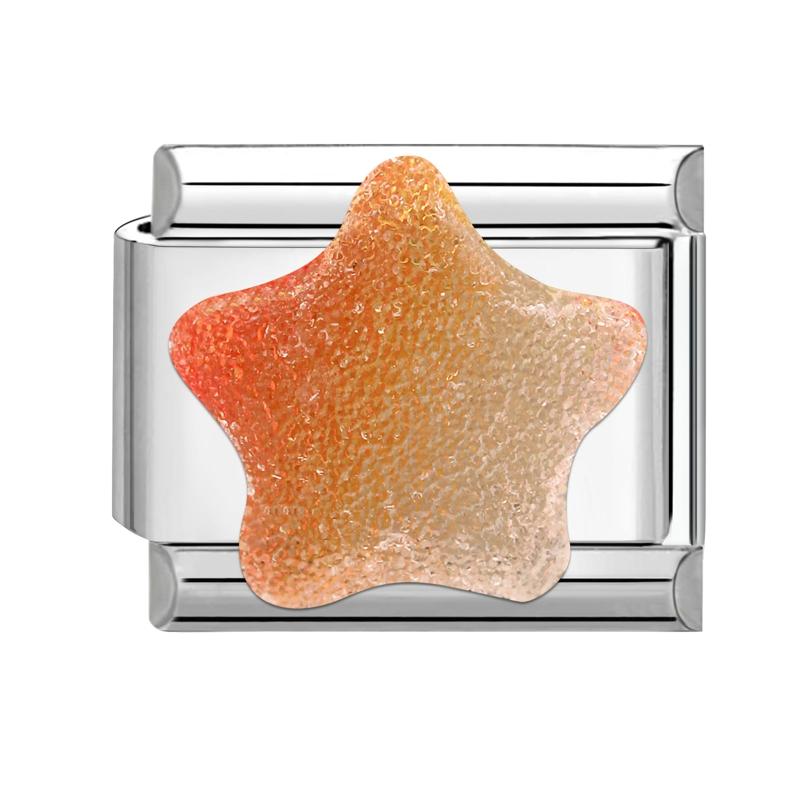 Fashion Heart Bow Knot Butterfly Star Rose Flowers Italian Charm Links Fit 9mm Stainless Steel Bracelet Women DIY Making Gift