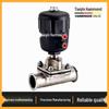 Hammond KF Pneumatic Vacuum Diaphragm Valve 316L G681W-16P Quick-Connect, available in KF16, KF25, KF40.