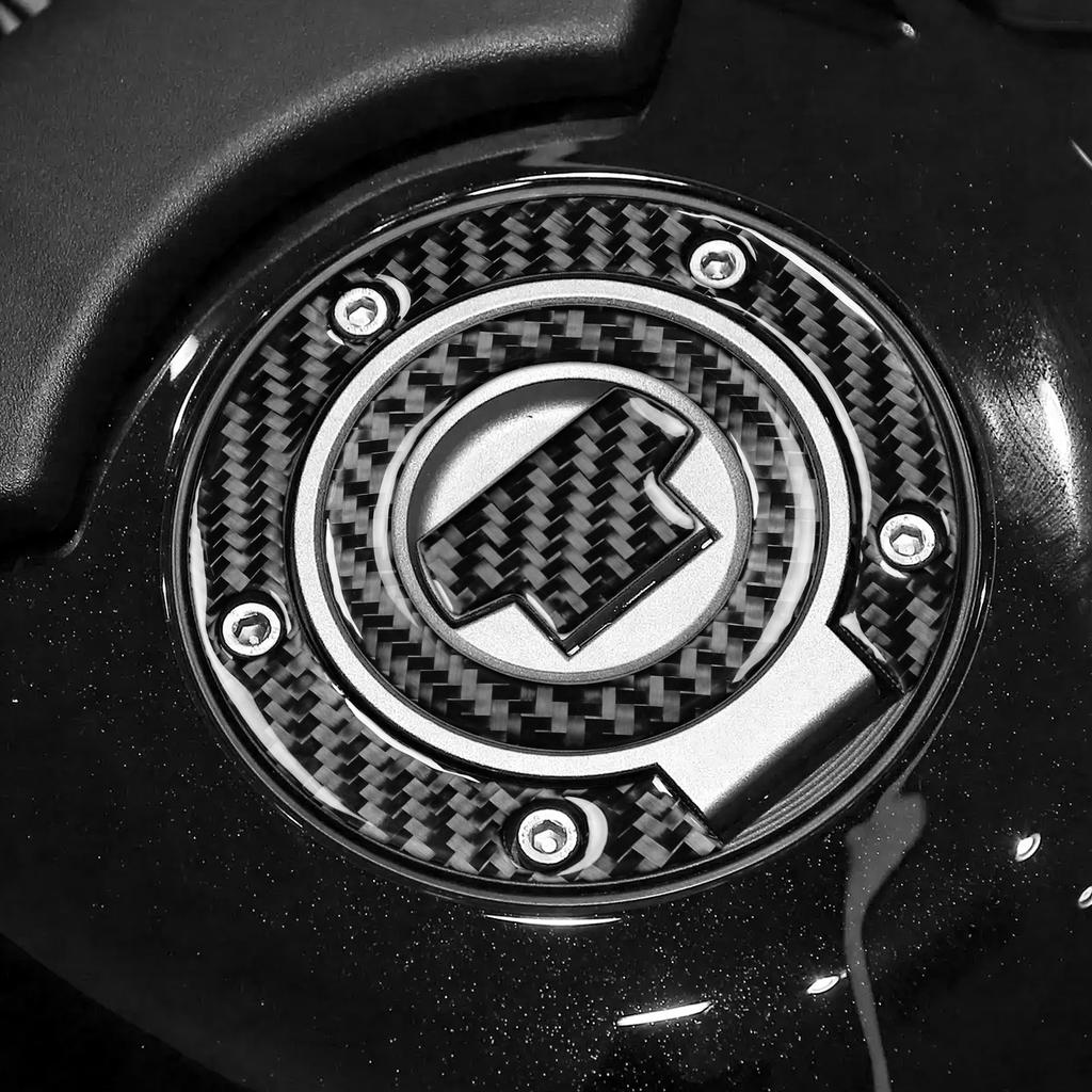Real Soft Carbon Fiber For Yamaha 2000-2016 (5 Holes) R1 R1M R6 FZ1 FZ6 FZ8 MT07 MT09 Motorcycle Fuel Cap Protection Sticker