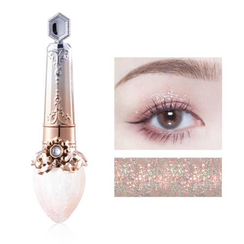 3 Colors Liquid Eye Shadow (03#Summer Mint) Tear Bag Makeup Eye Shadow 5ml Long Lasting Liquid Eye Shadow