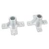 1 Pair Rear Wheel Hubs High Strength Rear Left And Right Wheel Hubs for ATV TRX400EX SPORTRAX 400 2X4