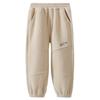 4-13 Jahre Kinder Jungen Warme Fleece-gefütterte Jogginghose Elastischer Bund mit Tasche