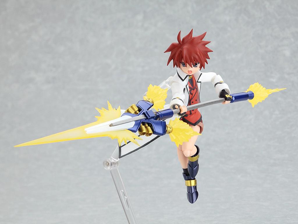 figma Magical Girl Lyrical Nanoha StrikerS Elio Mondial Barrier Jacket ver.